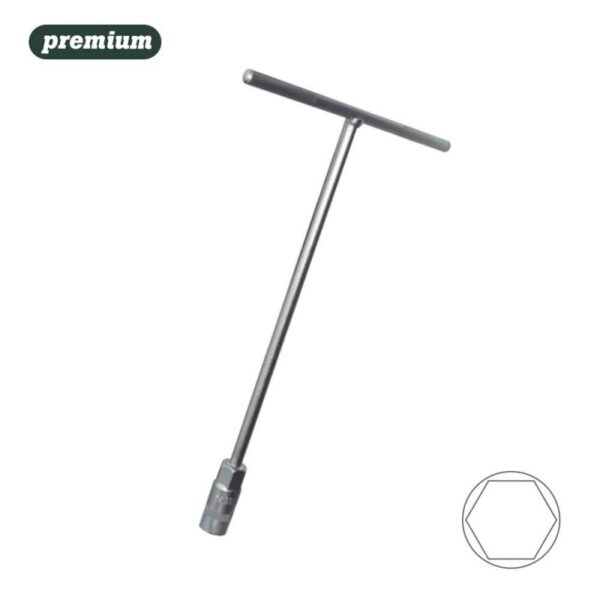 llave tipo T 10 mm - mota
