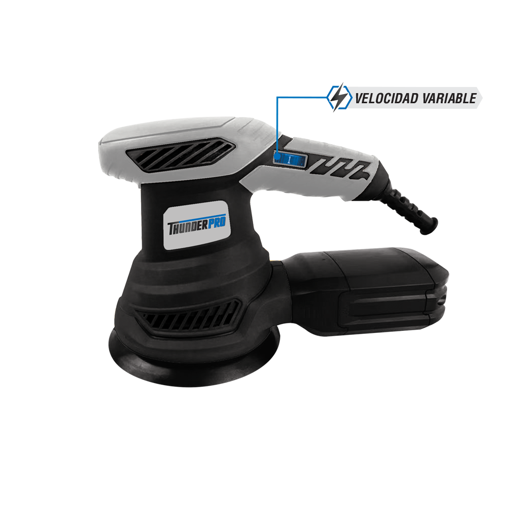 Lijadora roto orbital (125 mm) 300 w - Thunder