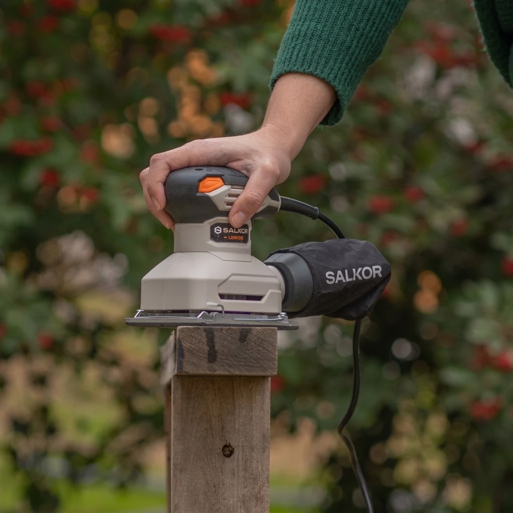 Lijadora orbital 1/4" de hoja 250 w - Salkor - Imagen 7