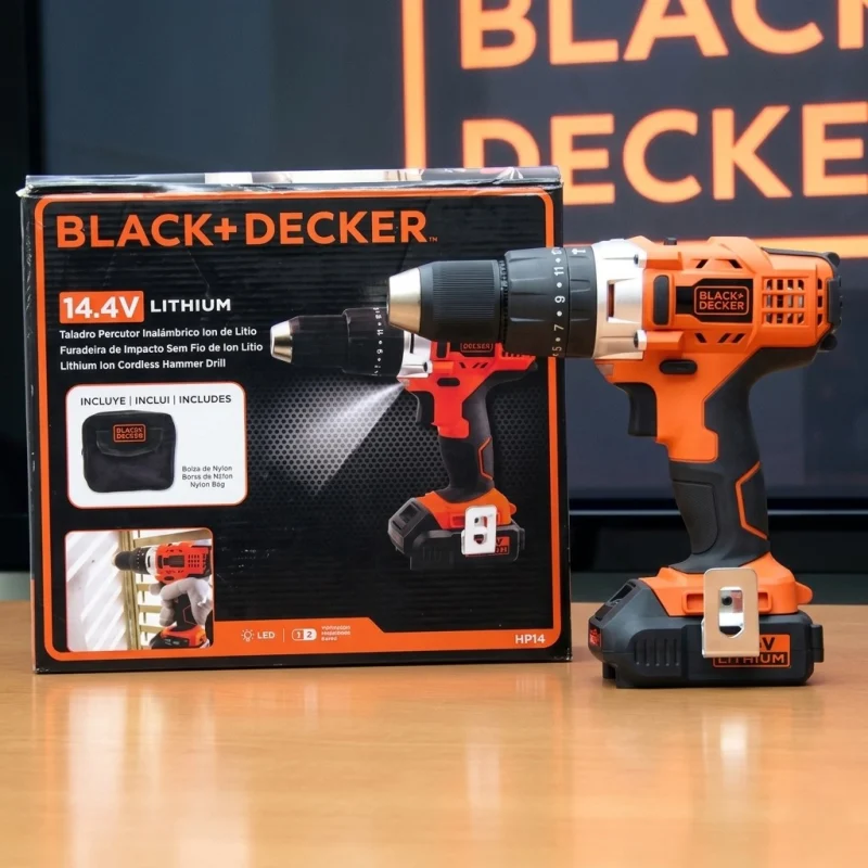 Taladro a batería 14,4 V (13 mm) - Black & Decker - Imagen 4